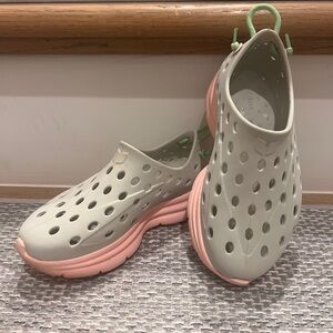 Kids Kane Footwear Slip-On Shoes - Pink and Gray